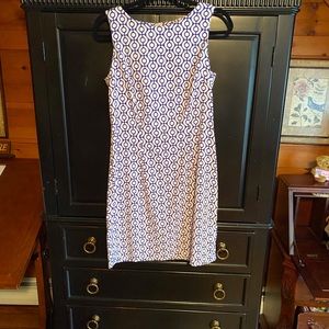 Alyx, LTD.  Blue & White Dress